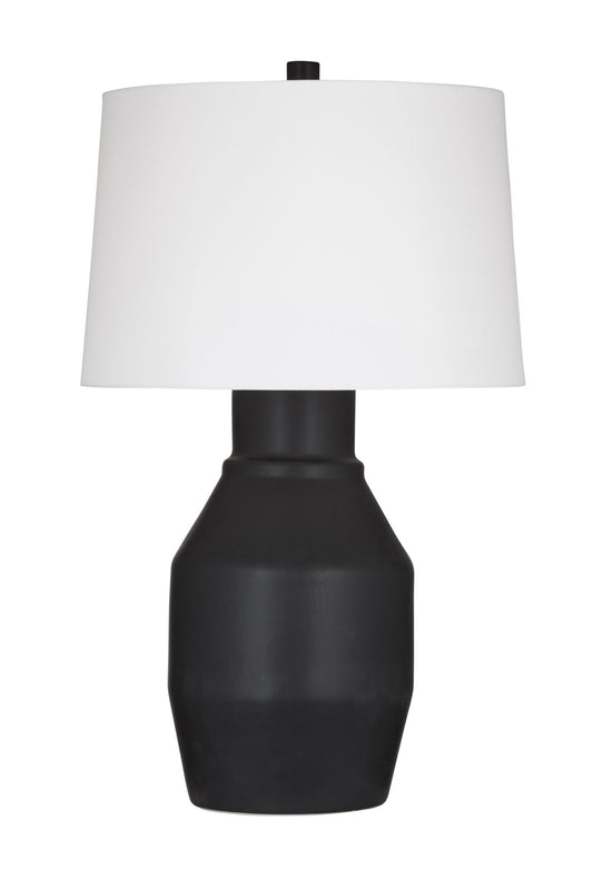 Lowndes - Table Lamp - Black / White
