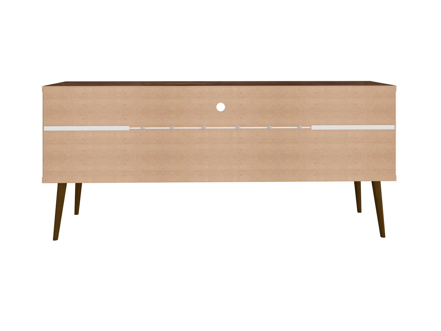Manhattan Bradley - TV Stand With Rustic Brown Base