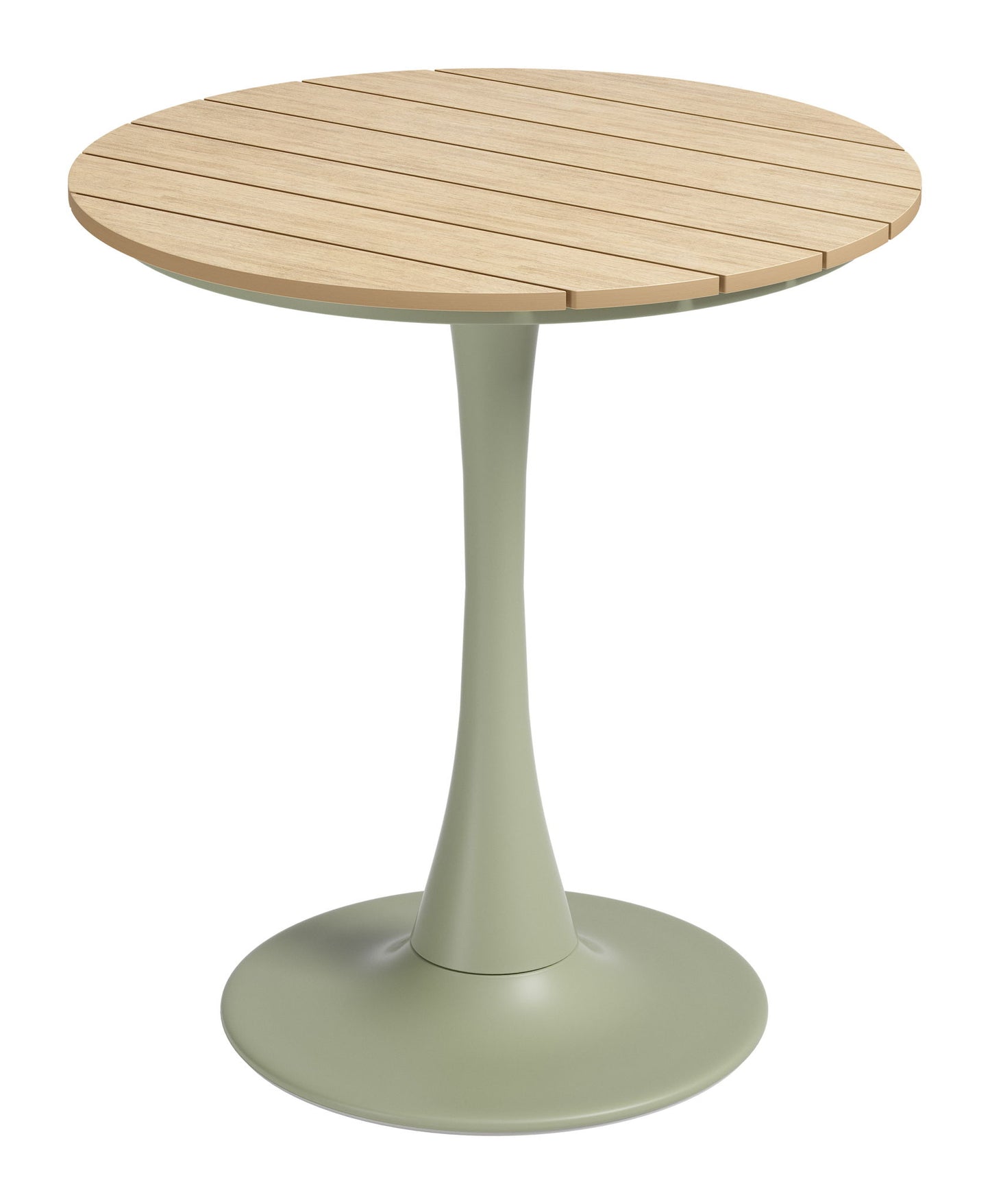 Oswego - Bistro Table - Light Brown / Green