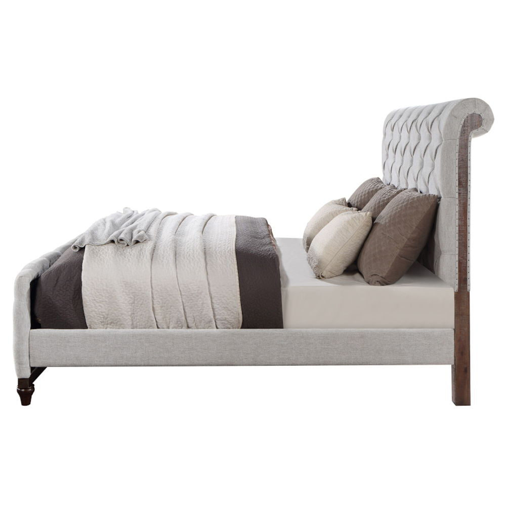 Andria - Queen Bed - Gray