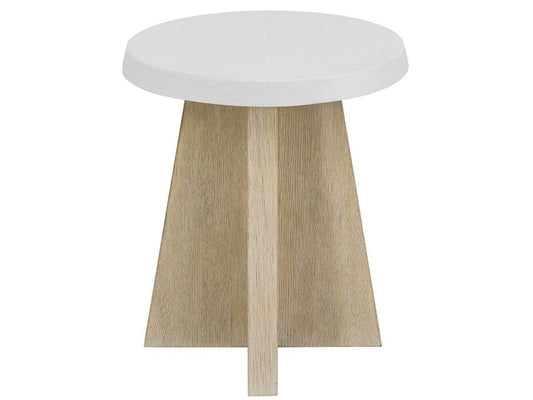 Oasis - Dockside Accent Table - White / Beige