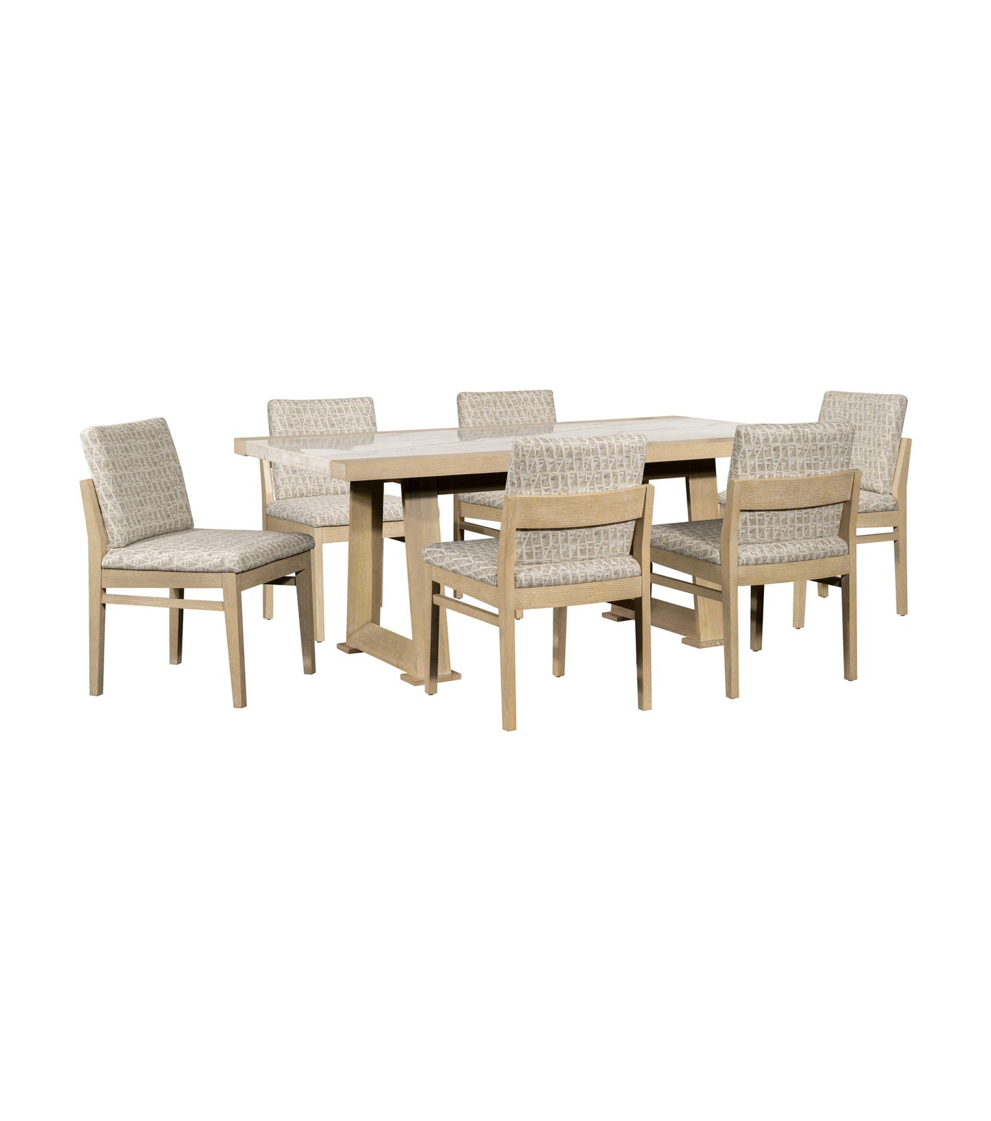 Trifecta - Dining Chair (Set of 2) - Driftwood Cerused Oak