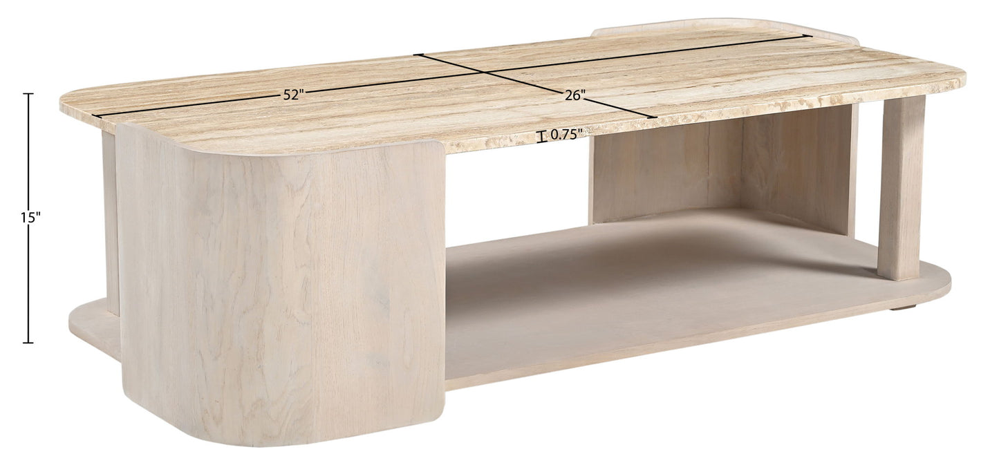 Calabria - Marble And Oak Wood Table
