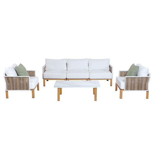 Vine - 4-Piece Conversation Set - White