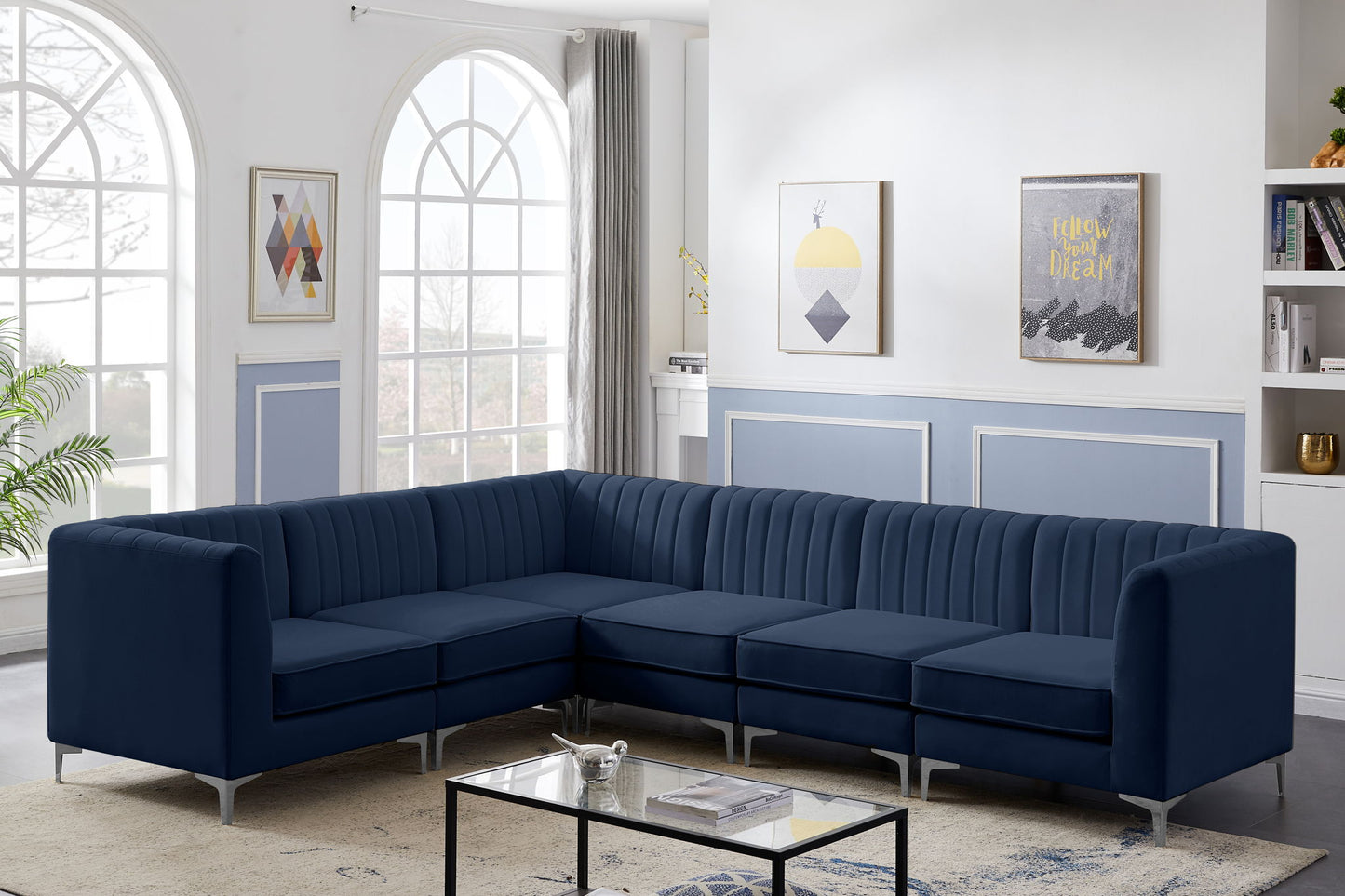 Alina - 6 Piece Sectional
