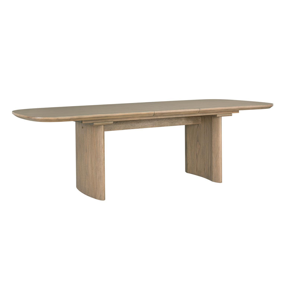Alden - Rectangular Dining Table (1-18" Leaf, Seats Up To 10) - Stonewashed