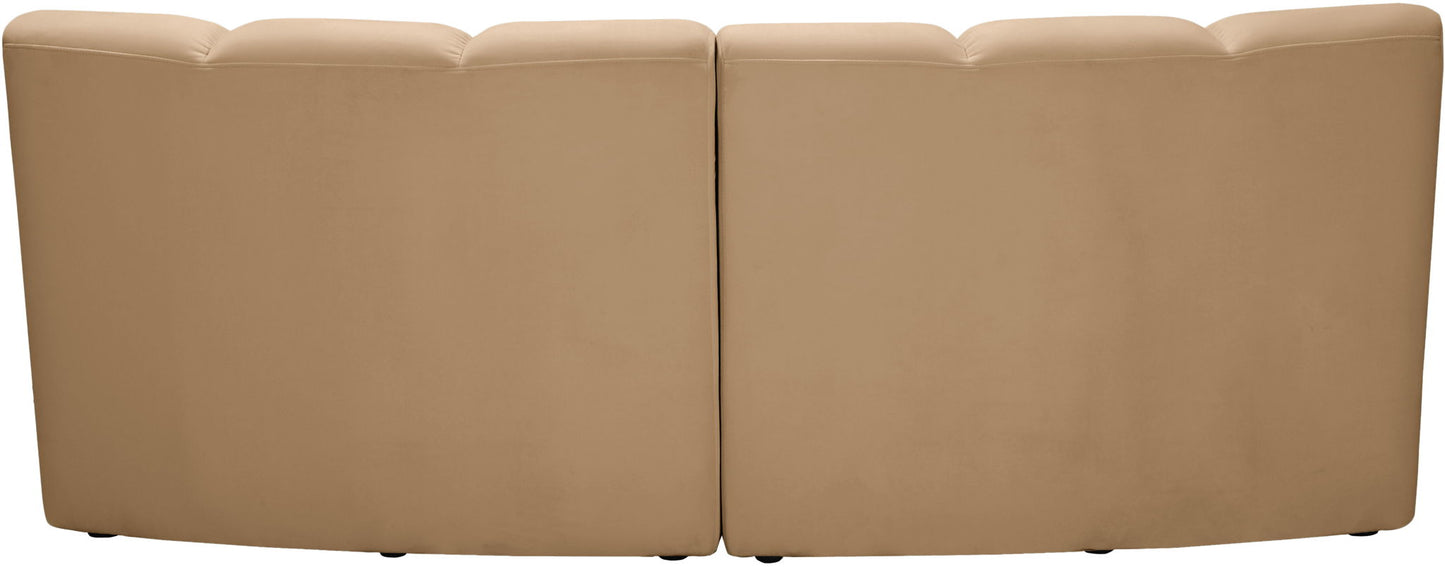 Infinity - 2 Piece Modular Sectional - Camel