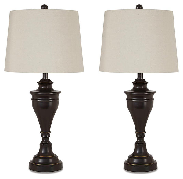Darlita - Metal Table Lamp (Set of 2) - Bronze Finish
