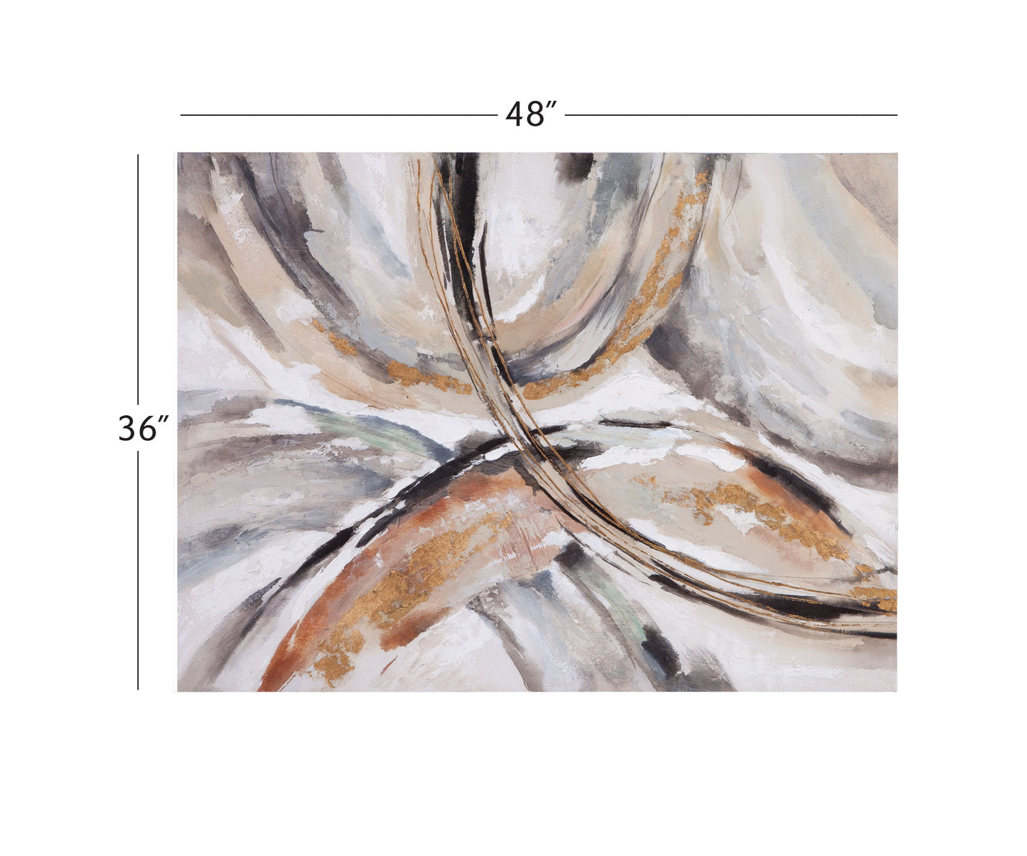 Velvet Underground Canvas Art - Beige