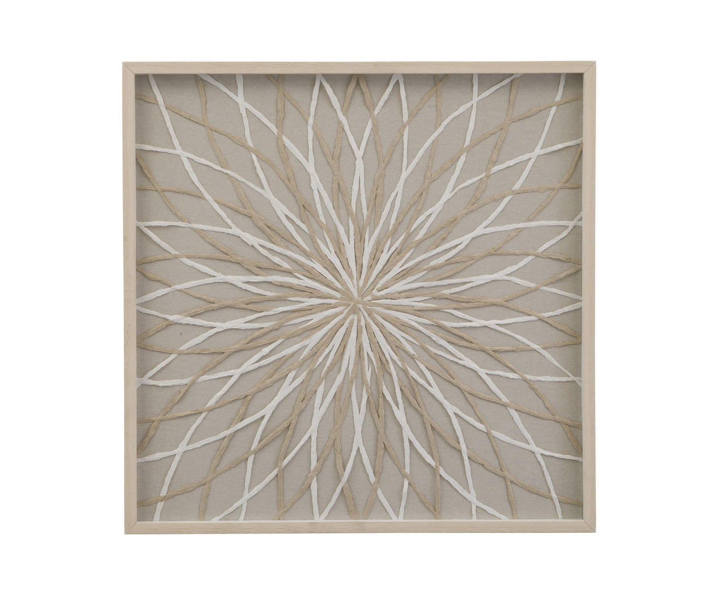 Bengaline Canvas Art - Beige