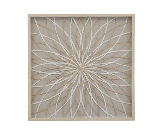 Bengaline Canvas Art - Beige