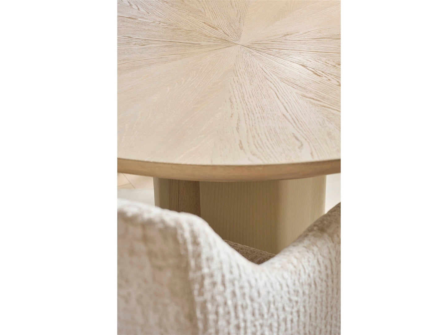 Velora - Round Dining Table - Light Brown