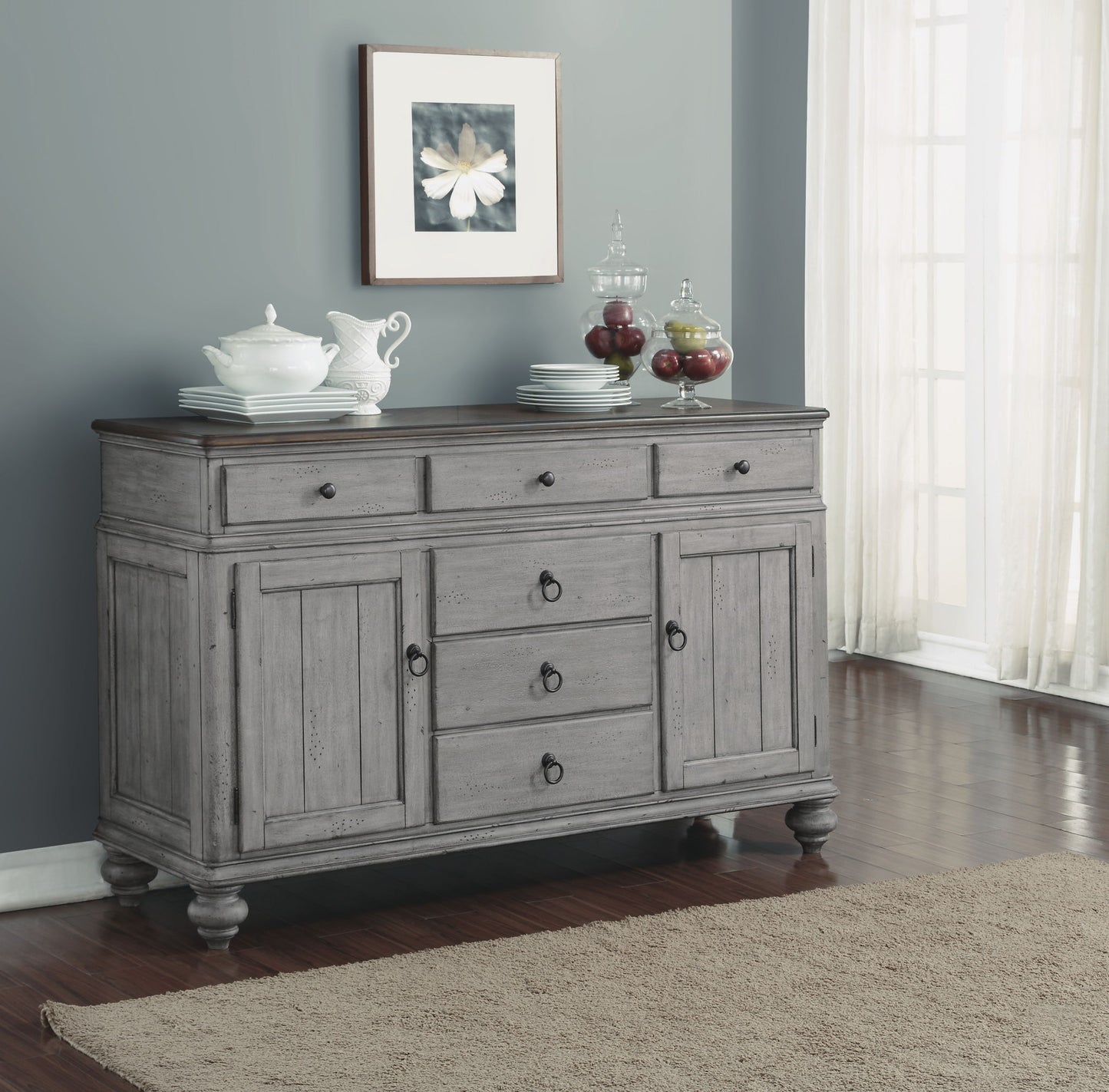 Plymouth - Buffet - Gray