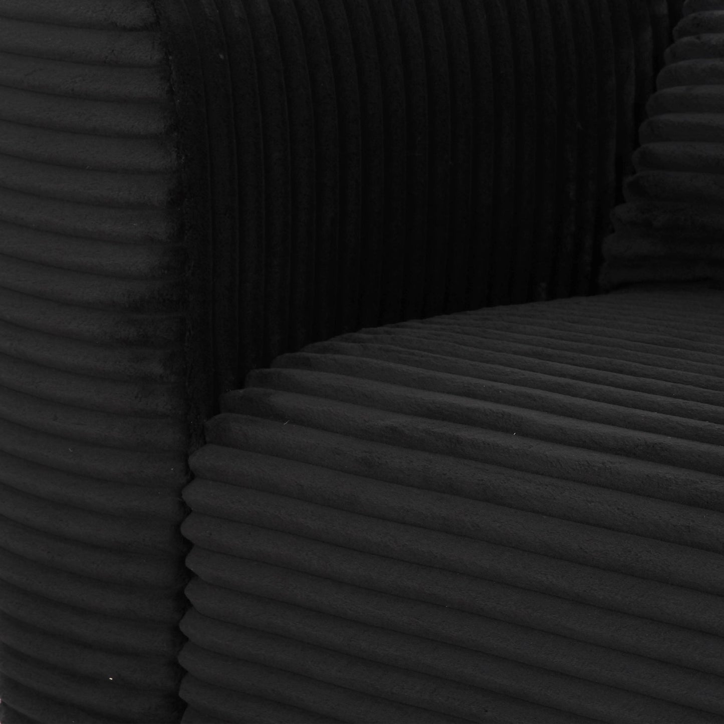 Tarra - Fluffy Oversized Corduroy Modular Corner Chair