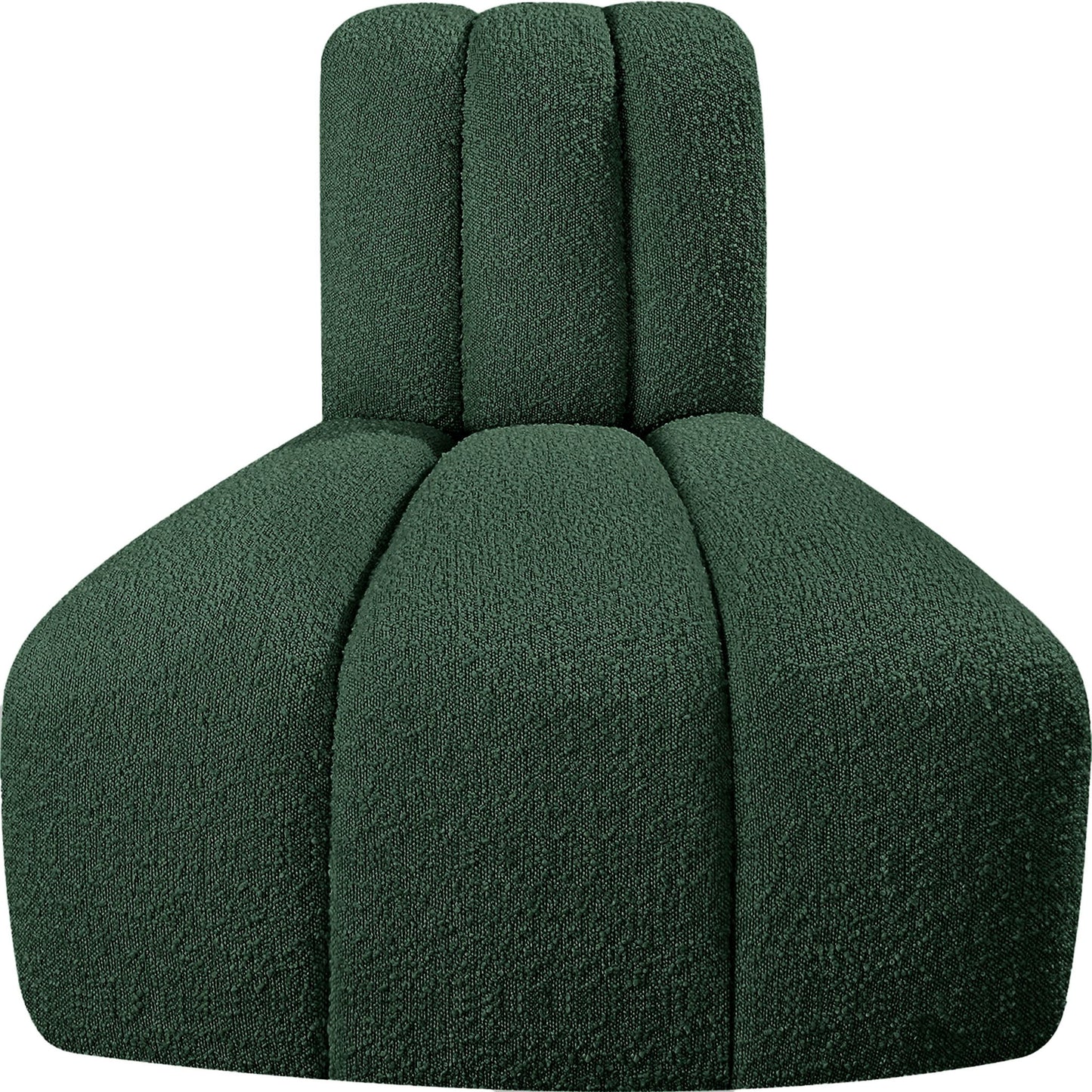 Arc - Boucle Fabric Reverse Corner