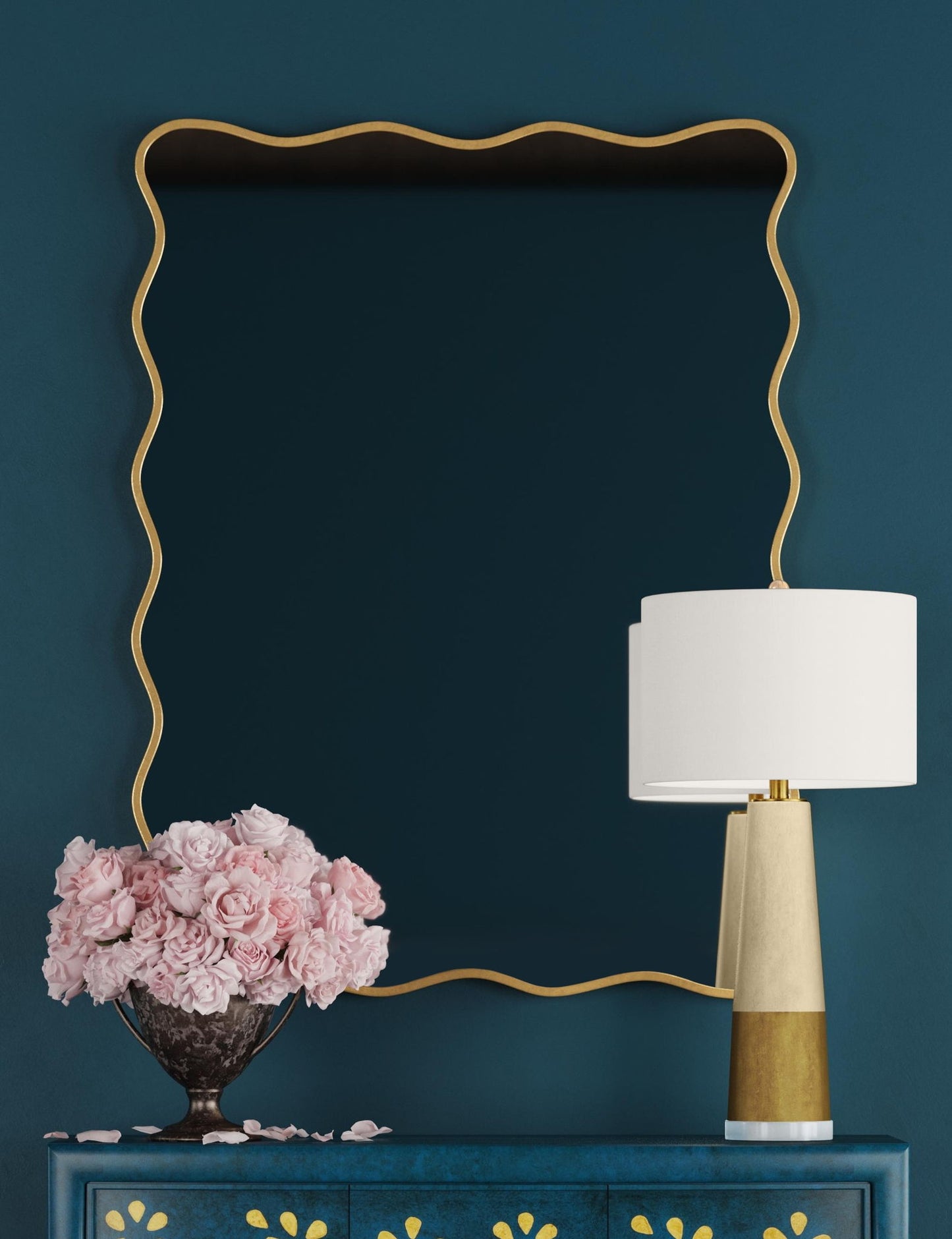 Hadar - Wall Mirror - Gold Leaf