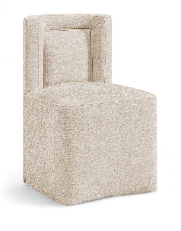 Duvina - Chenille Performance Fabric Dining Chair (Set of 2)