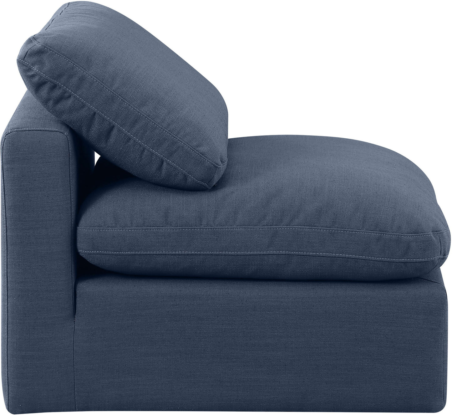 Indulge - Linen Armless Chair