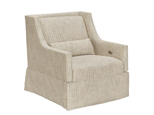 Hudson - Skirted Recliner, Special Order - Beige