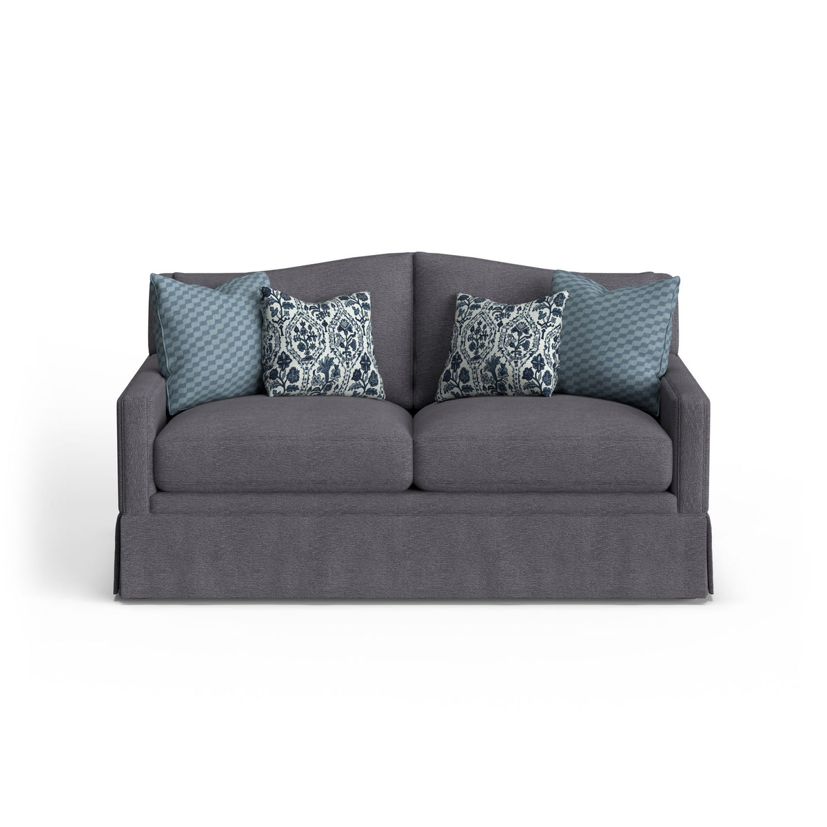 Lottie - Loveseat With Skirt Trim