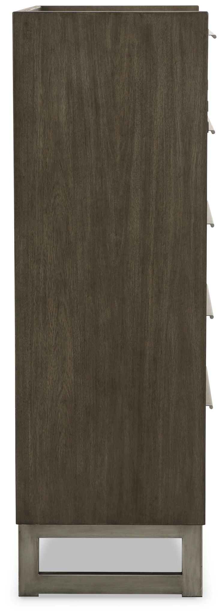 Arkenton - Five Drawer Chest - Grayish Brown / White