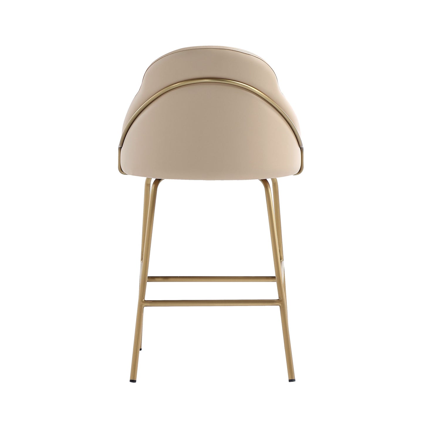 Manhattan Gracie - Counter Stool With Gold Base