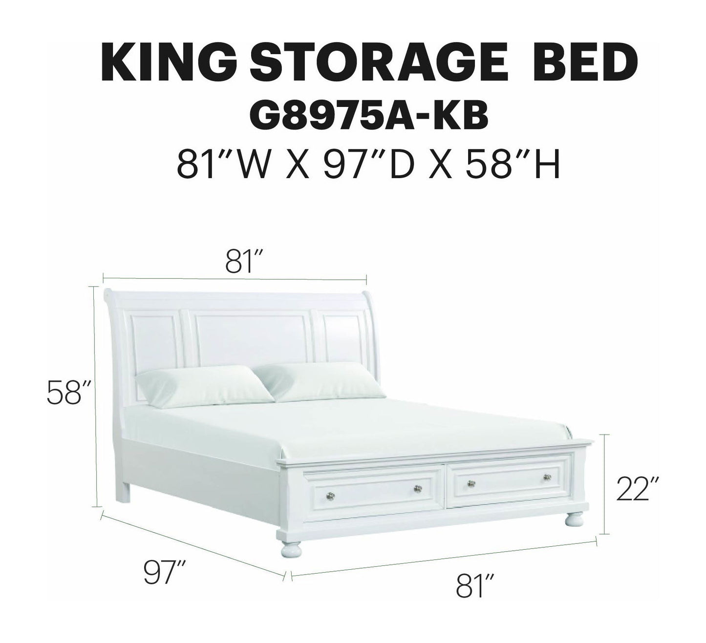 Glory Furniture - Meade - Bed