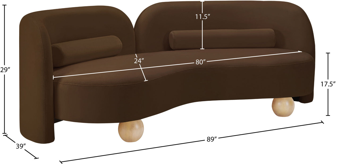 Daphne - Velvet Sofa