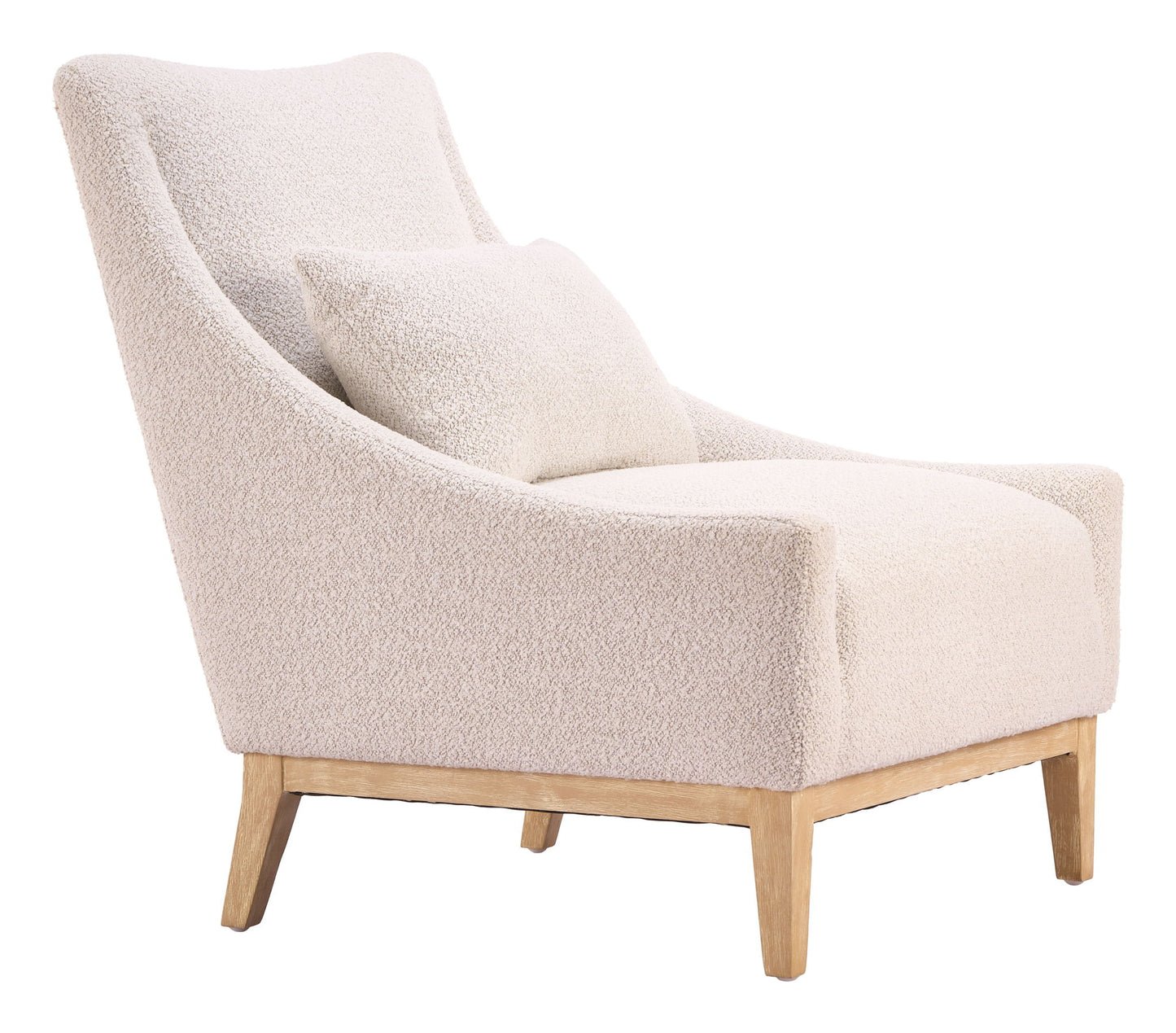 Velun - Accent Chair - White / Ivory