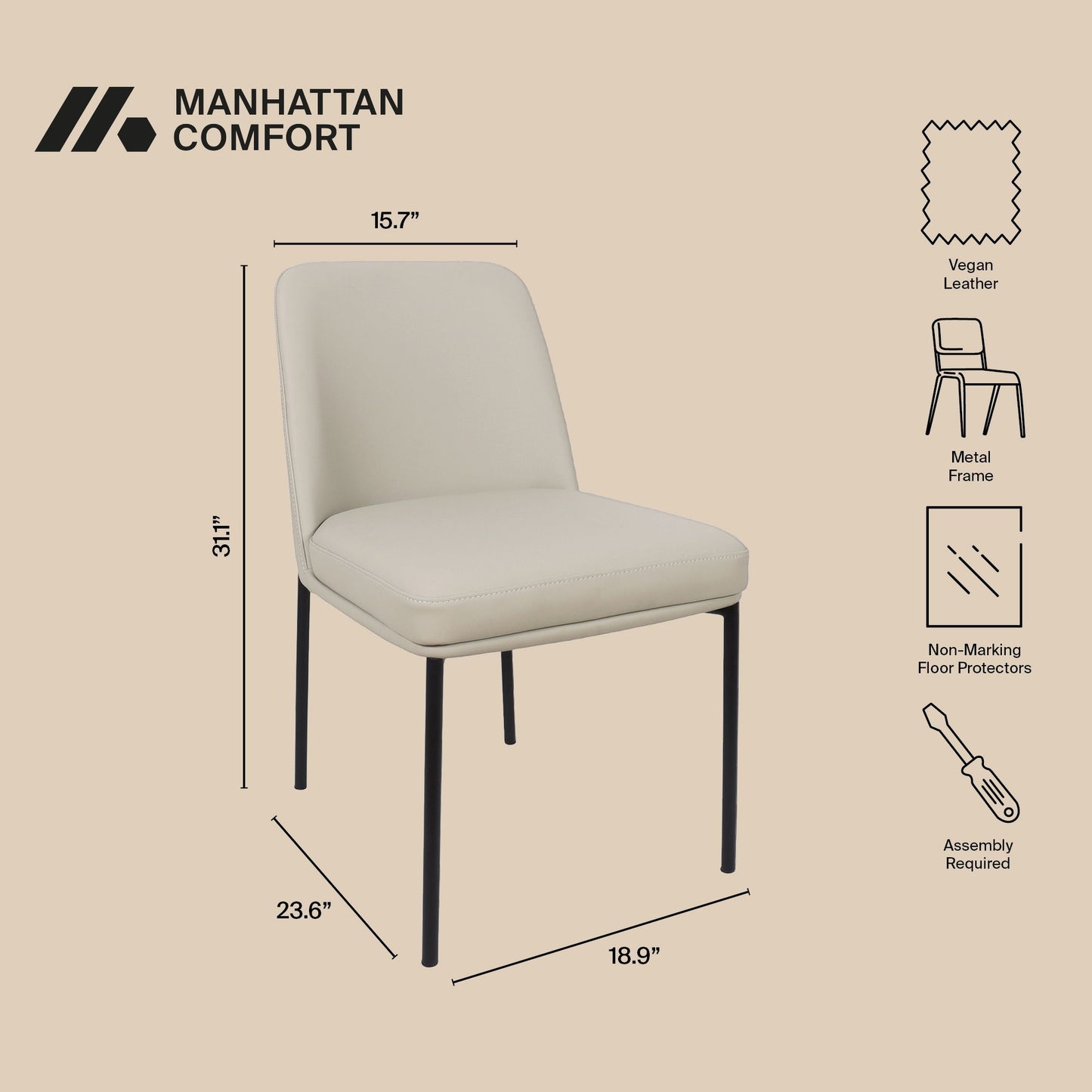 Manhattan Loft - Side Chair (Set of 2)