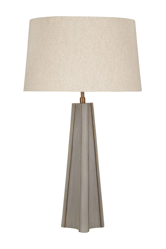Moreland - Table Lamp - Antique Gray / Gold Highlights