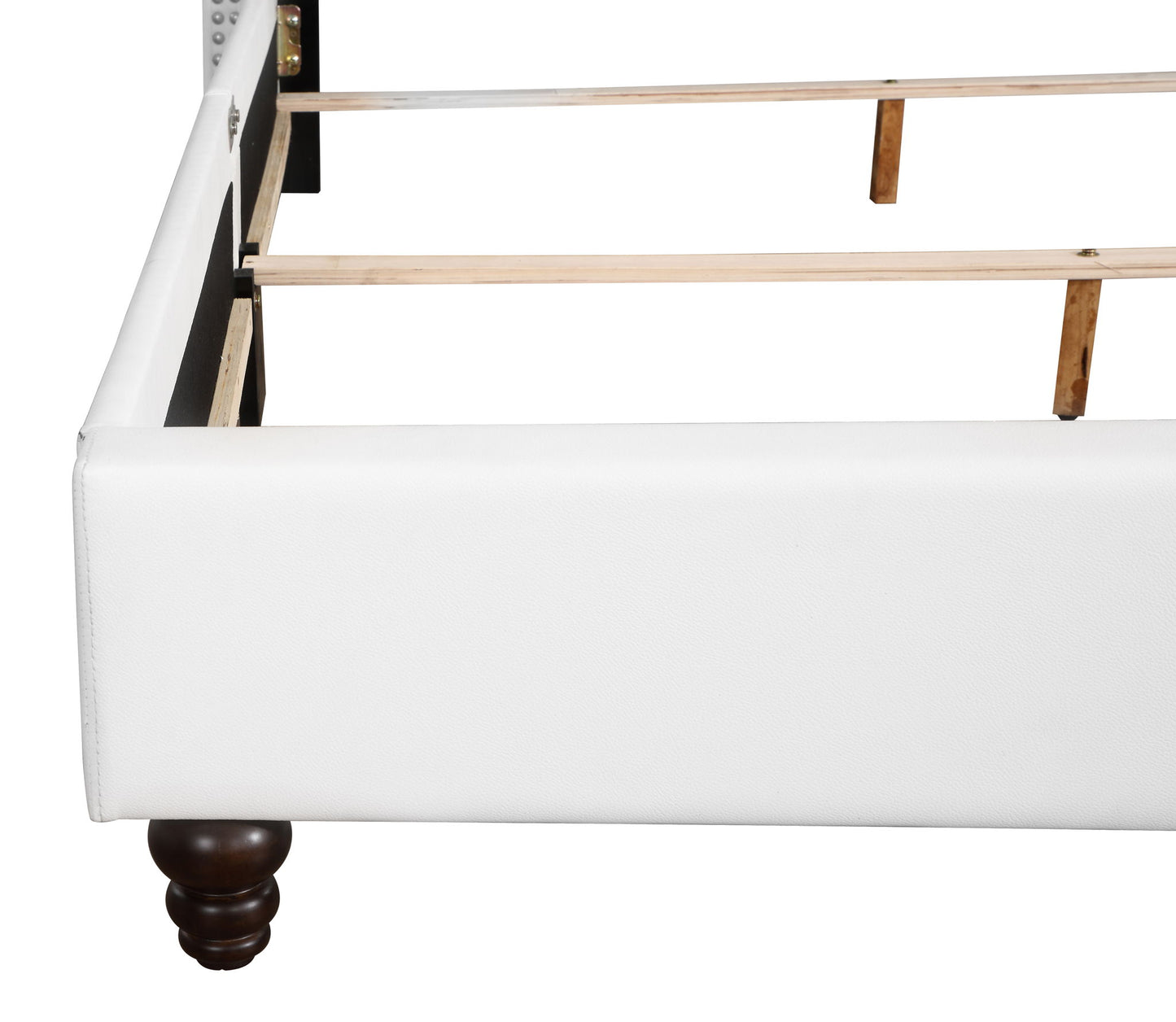 Glory Furniture - Julie - Faux Crystals Tufted Upholstered Bed