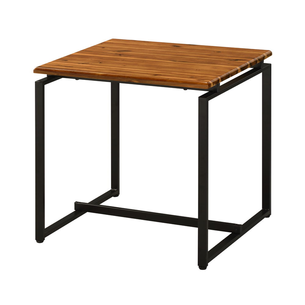 Jurgen - 3 Piece Coffee & End Set - Oak & Black