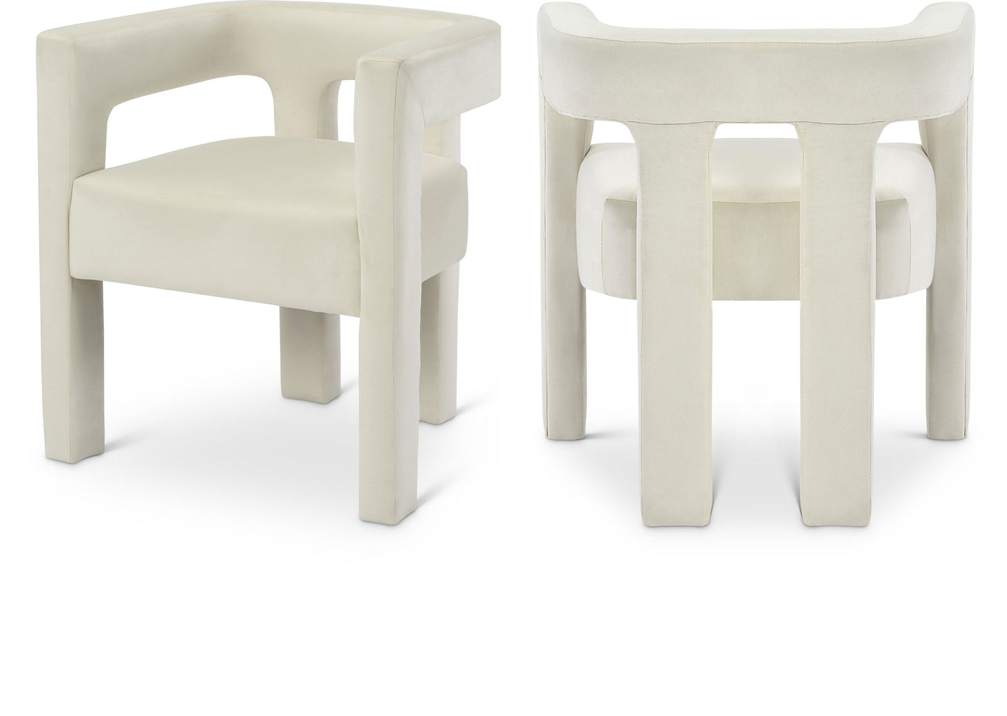 Athena - Velvet Dining Chair