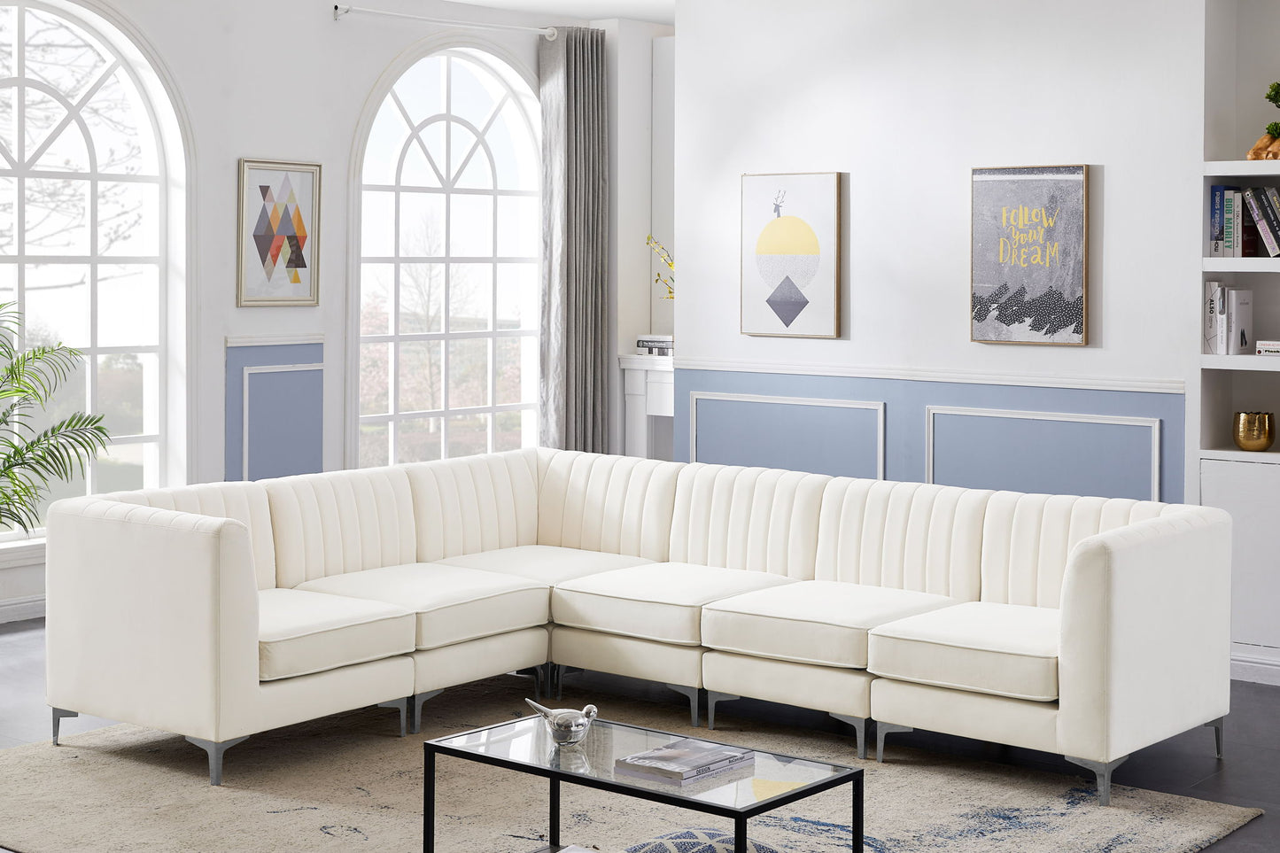Alina - 6 Piece Sectional
