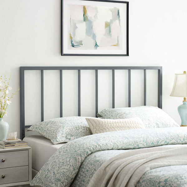 Tatum Headboard - Full, Gray