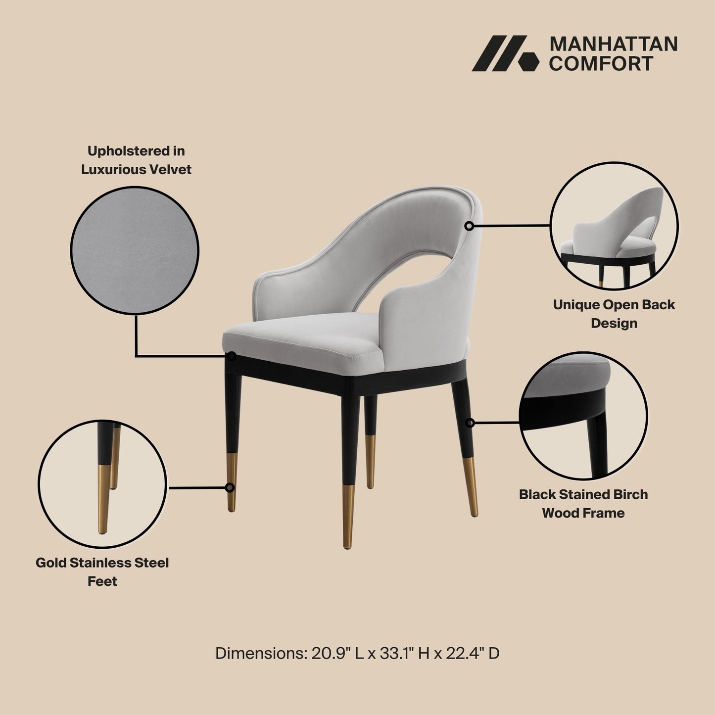 Manhattan Carrington - Armchair