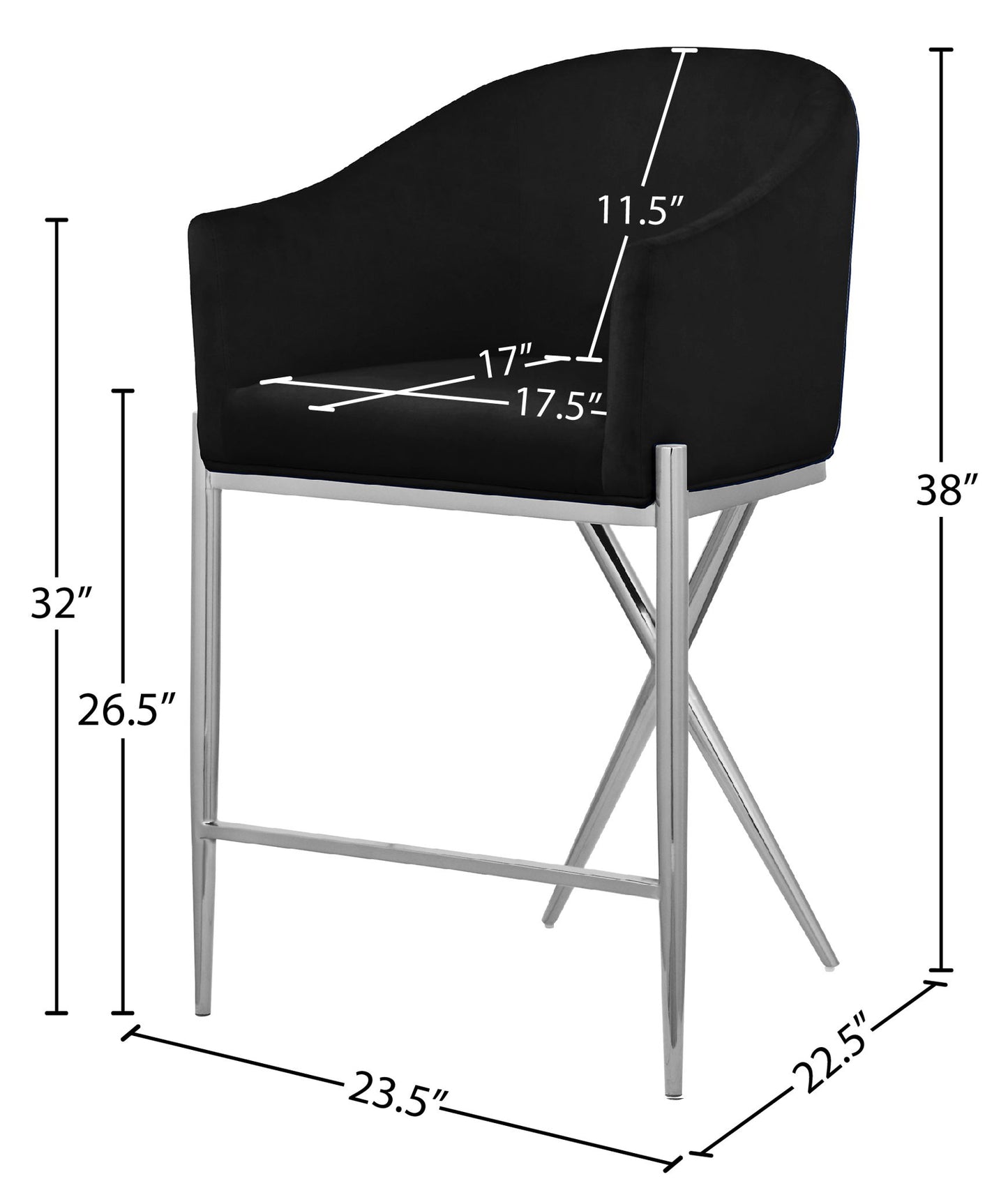 Xavier - Counter Stool