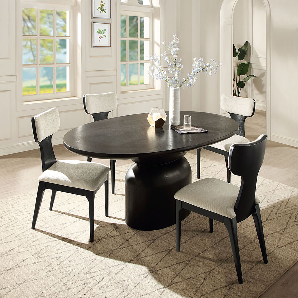 Marioly - Dining Table - Ash Black