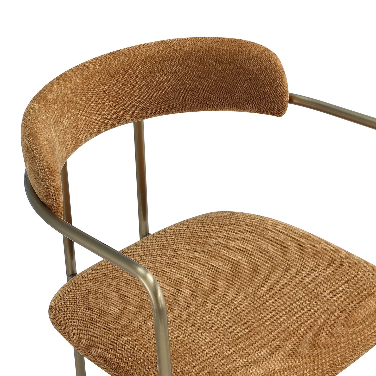 Manhattan Serene - Metal Upholstered Dining Chair
