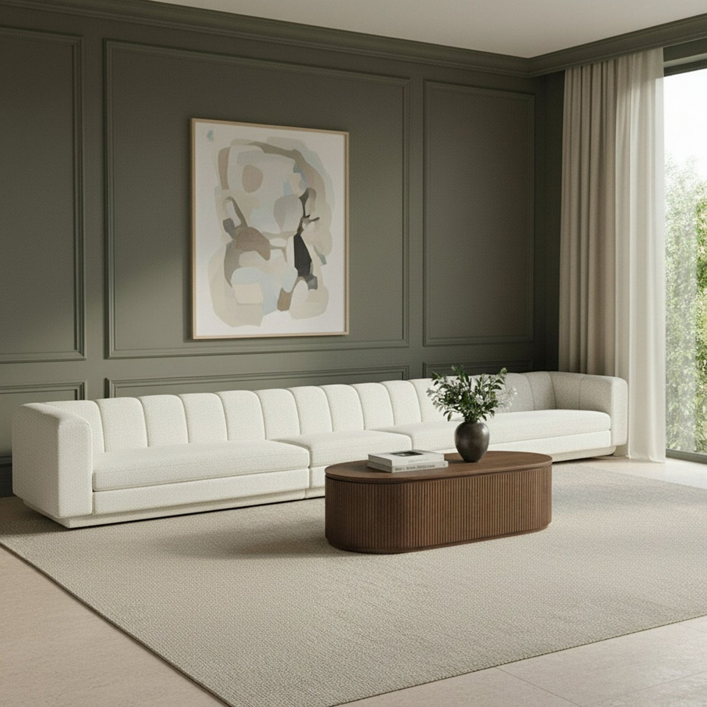 Modari - Sectional - Cream