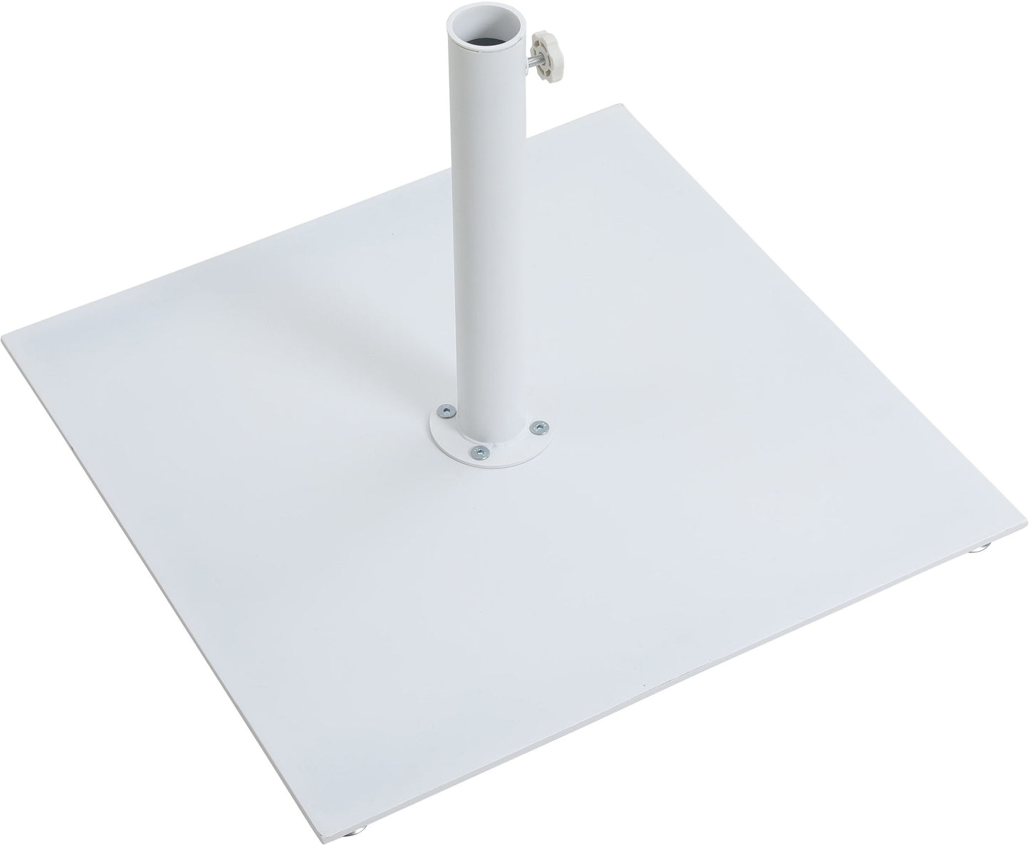 Fiji - Aluminum Patio Umbrella With Square White Base