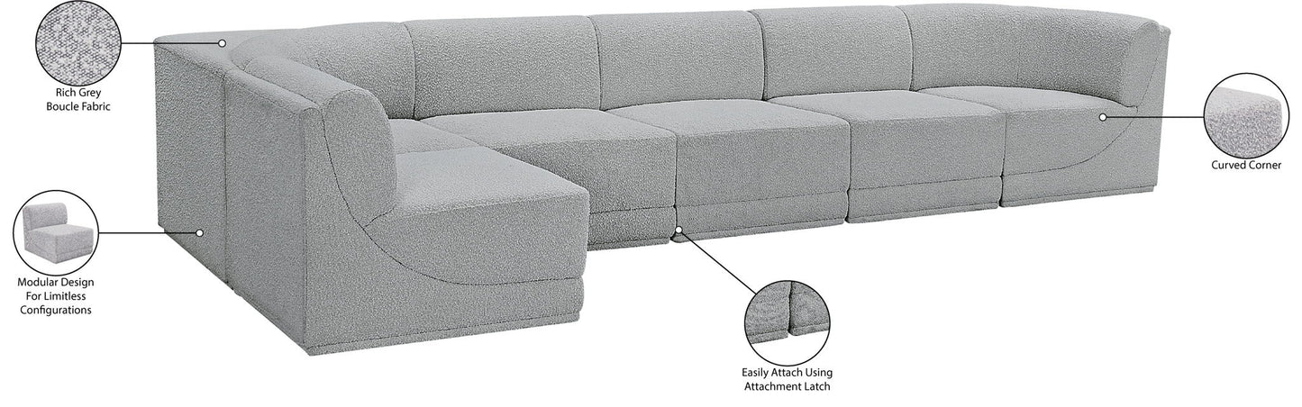 Ollie - 6 Piece Modular Sectional