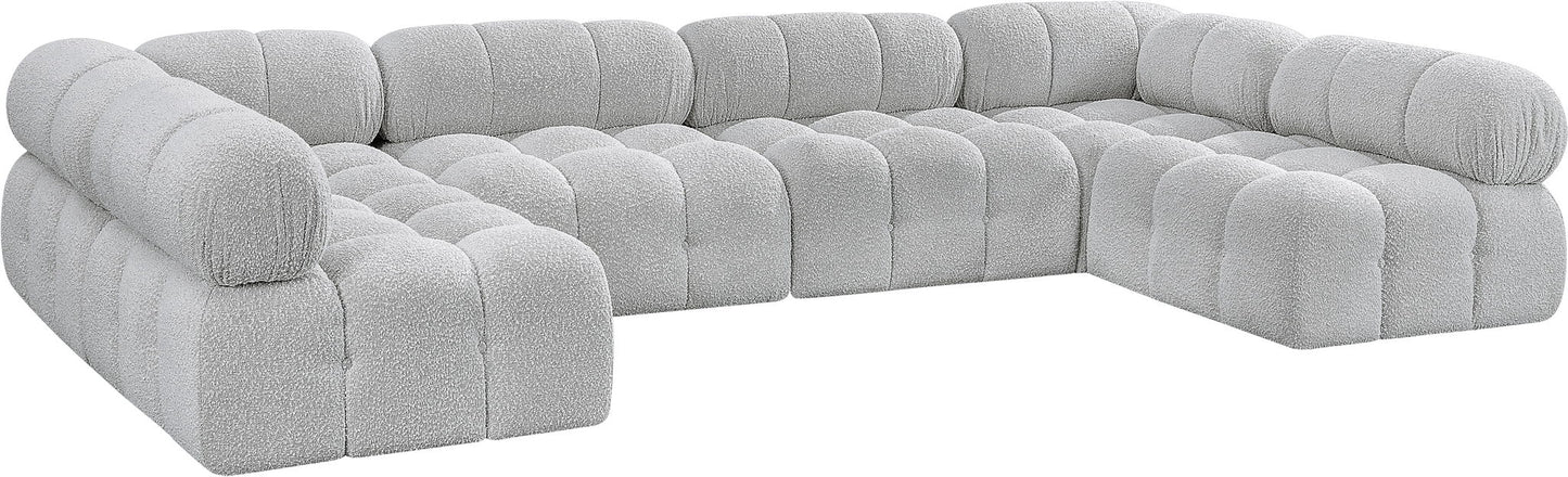 Ames - 6 Piece Fabric Modular Sectional