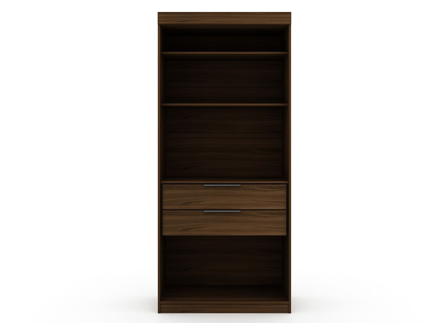 Manhattan Mulberry - Wardrobe Closet With Open Space