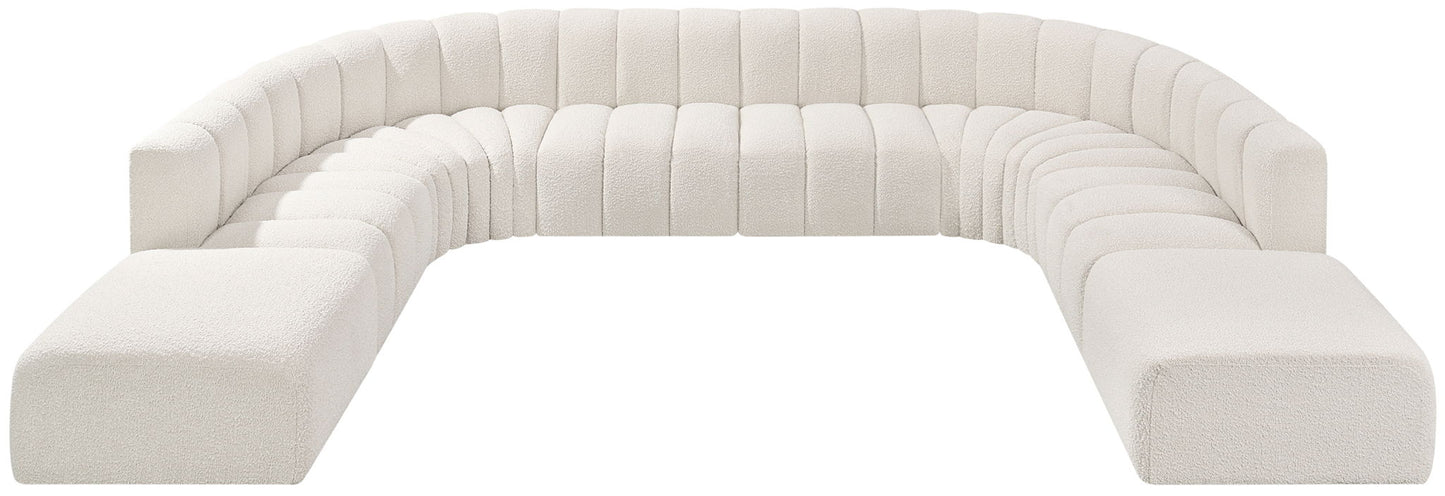 Arc - Boucle Fabric Modular Sectional