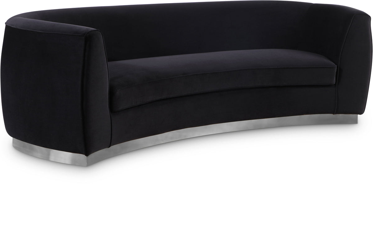 Julian - Sofa with Chrome Base