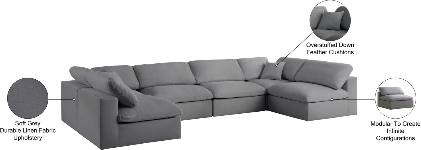 Serene - 6 Piece Modular Sectional