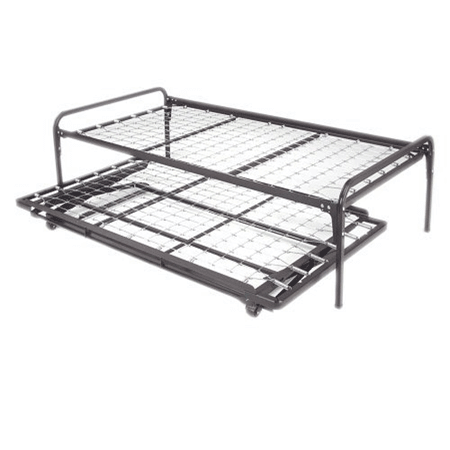HI-Riser Steel Trundle bed with Pop Up Trundle